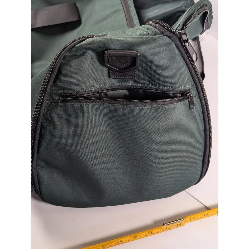 Halfday Garment Duffel Travel Bag Green Carry On Suit Garment Weekender 24